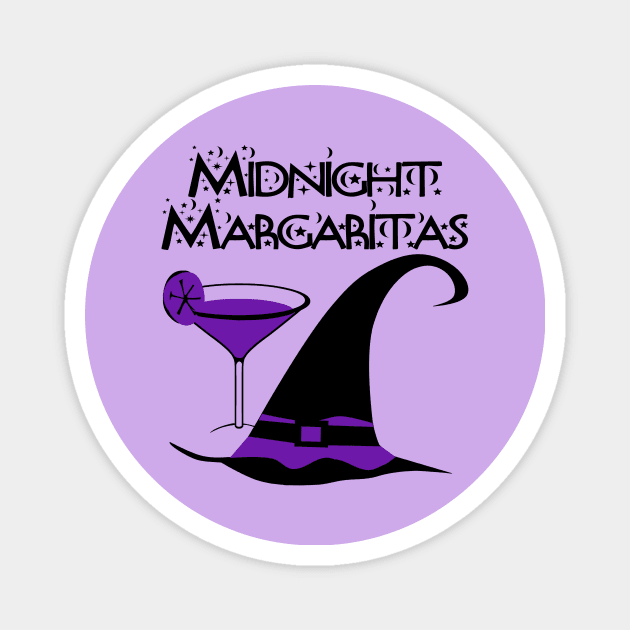 Purple Midnight Margaritas Cheeky Witch Magnet by Cheeky Witch